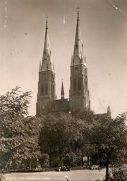 St. Anthony's church on a pre-WW I postcard