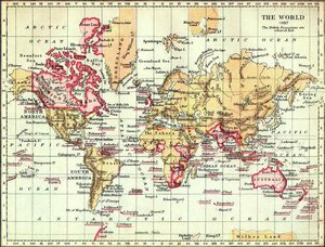 The British Empire in 1897.