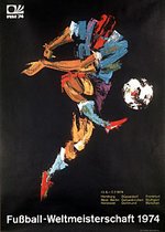 1974 Football World Cup poster