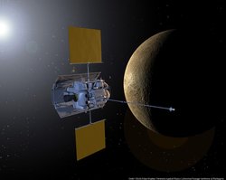 the MESSENGER spacecraft