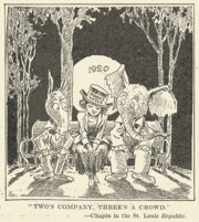 Anti-Suffrage political cartoon