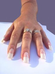 Long nails are commonly seen on women in .