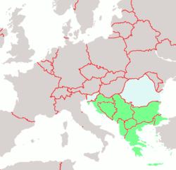 Political map in 2004