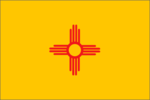 The Zia symbol is on the New Mexico state flag.