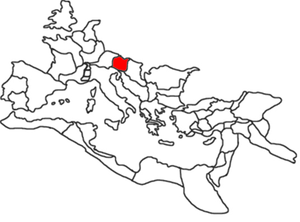 The Roman Empire ca.  AD