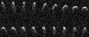 Radar images of asteroid Itokawa