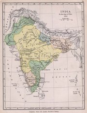 Extent of the Maratha Confederacy ca. 1760(shown here in yellow)