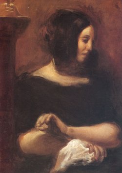 George Sand, portrayed by 
