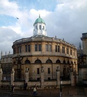 Sheldonian Theatre. View from Broad Street.