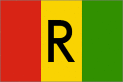 Old flag of Rwanda
