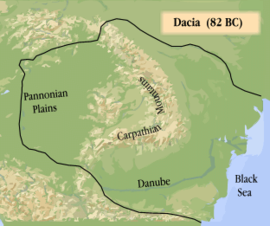 Dacian Kingdom, during the rule of Burebista, 82 BC