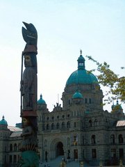 Parliament Buildings in Victoria, B.C.
