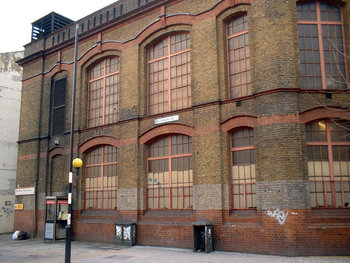 Bakerloo Line depot at Elephant and Castle
