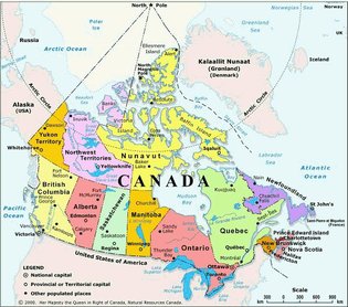 In Canada the federal government retains all powers the constitution does not grant to the territories and provinces.