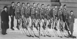 Glebe Collegiate hockey team, 1938