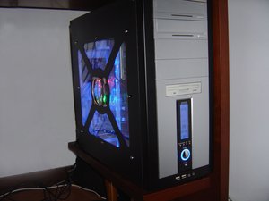 Modded computer case