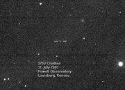 3753 Cruithne seen through the 0.75 m telescope of the Astronomical Society of Kansas City's Powell Observatory