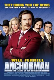 Anchorman: The Legend of Ron Burgundy movie poster