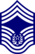 E-9 CMSAF insignia