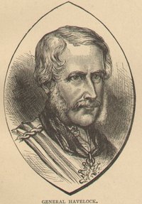 Engraving portrait of General Havelock