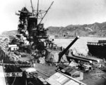 Yamato at dock