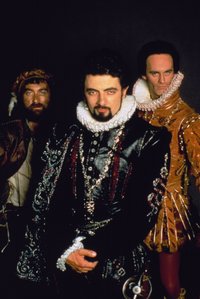 The second series of Blackadder was set in  , starring (left to right)  as ,  as Edmund, , and  as .