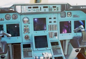 Tu-204 advanced flight deck