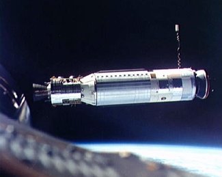 Agena as seen from Gemini 8