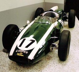 Jack Brabham's 1961 Cooper-Climax, the car that began the rear-engine revolution at the Indianapolis 500