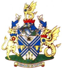 Arms of Bury Metropolitan Borough Council