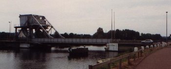 Pegasus Bridge before its replacement