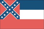 Flag of Mississippi. Image provided byClassroom Clip Art (http://classroomclipart.com)