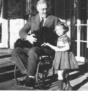 Franklin D. Roosevelt was confined to a wheelchair after contracting Polio in 1921