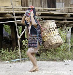 Villager in Northern Thailand. Picture provided by Classroom Clipart (http://classroomclipart.com)