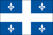 Fleurs-de-lys on the flag of 