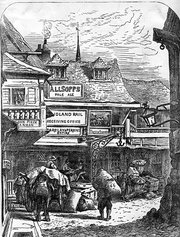 The Tabard Inn, Southwark, around 1850