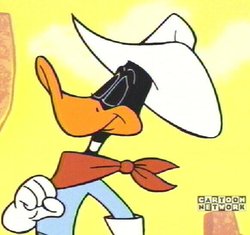 Daffy Duck, as seen in an episode of the "Duck Dodgers" TV series