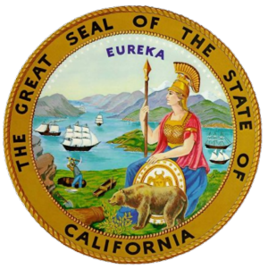 The Great Seal of the U.S. state of California.
