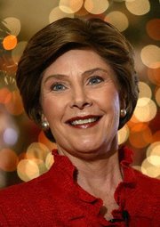 First Lady Laura Bush visited Freeport in 2000
