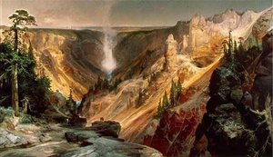 Grand Canyon of the Yellowstone, 1872 - Thomas Moran - U.S. Department of the Interior