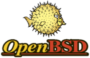 OpenBSD Logo with Puffy, the .