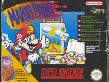 Mario Paint's game box