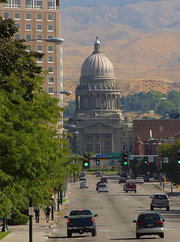 The State Capitol in Boise, Idaho