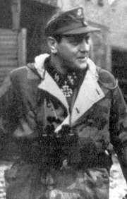 Otto Skorzeny, after Operation Greif he was called "the most dangerous man in Europe"