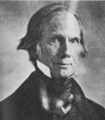 Henry Clay, who was accused of making a "corrupt bargain" during the 1824 election