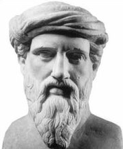 Pythagoras as portrayed on   from 