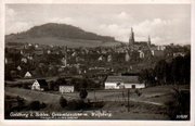 Złotoryja on an old postcard