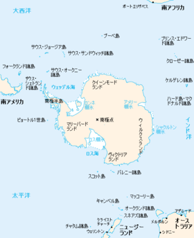 Region around Antarctica