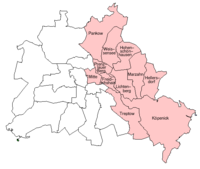 Boroughs of East Berlin
