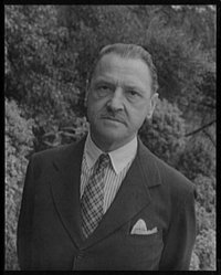 W. Somerset Maugham as photographed in  by .